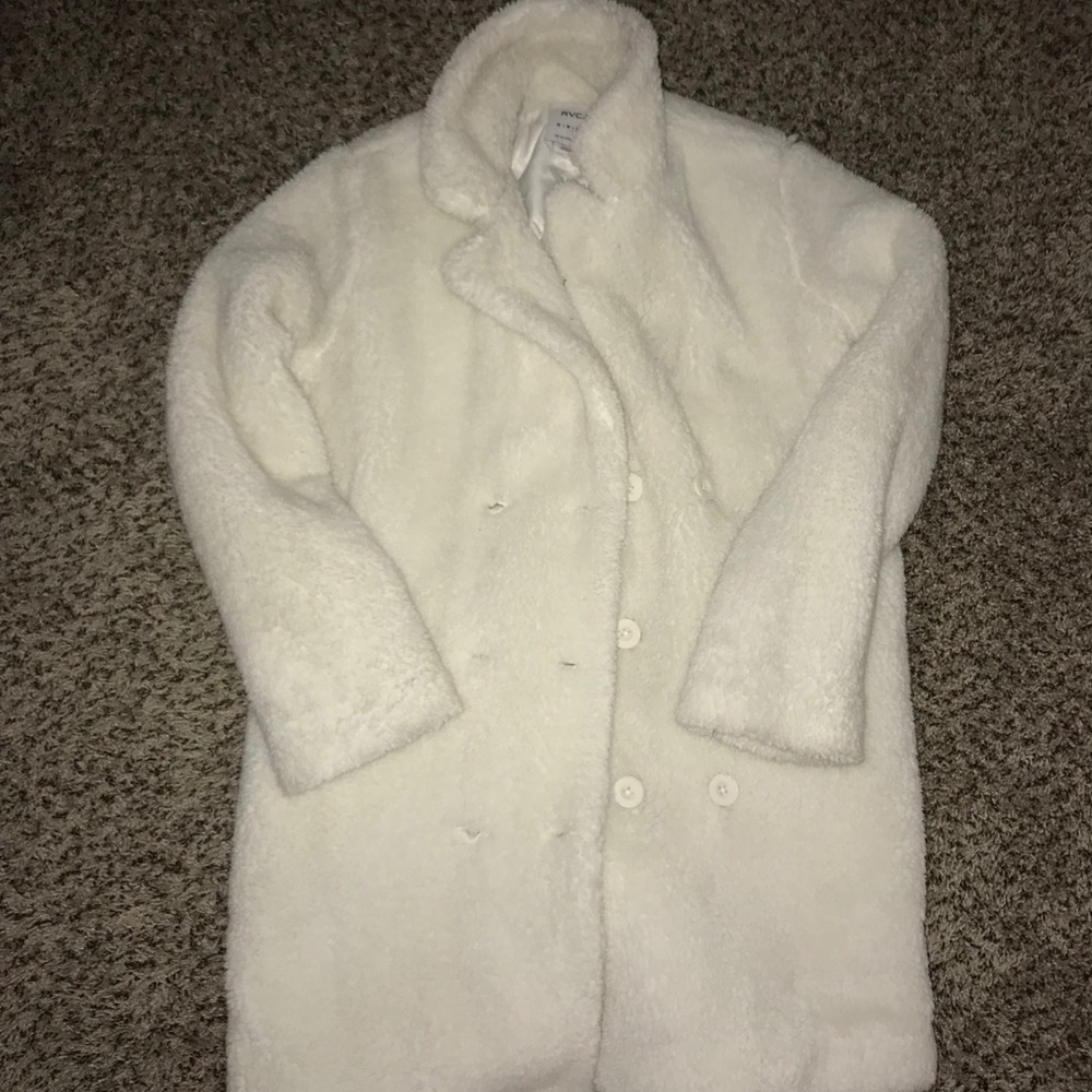 RVCA fuzzy warm beautiful jacket